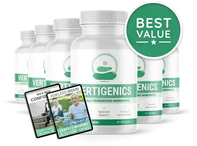 Vertigenics 6-bottle best value pack — lowest price per bottle